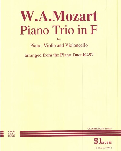 Piano Trio in F, K 497