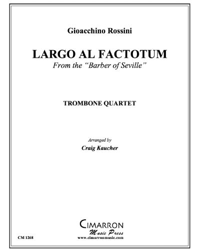 Largo al Factotum (from 'The Barber of Seville, Act 1')