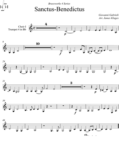 [Choir 1] Trumpet in Bb 4
