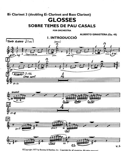 Clarinet 3 in Bb/Clarinet in Eb/Bass Clarinet