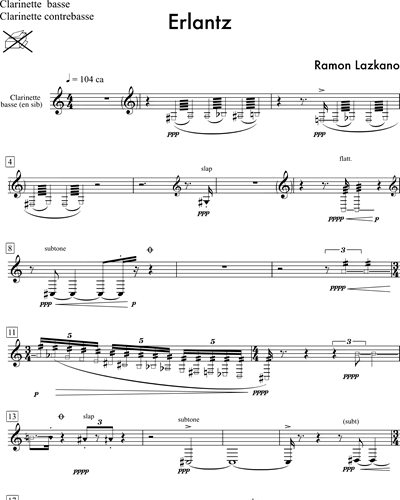 Bass Clarinet/Contrabass Clarinet