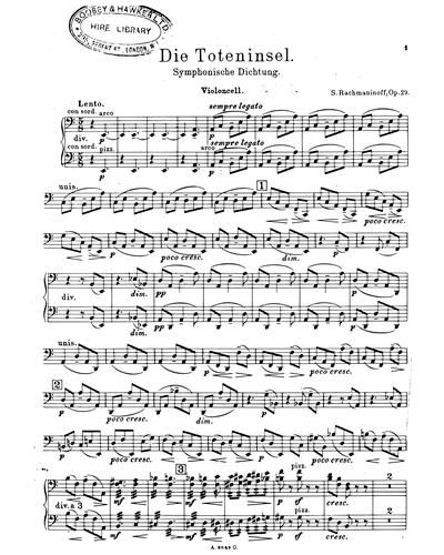 The Isle of the Dead, op. 29
