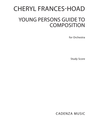 A Young Person's Guide to Composition