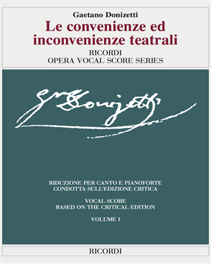 Le convenienze ed inconvenienze teatrali Sheet Music by Gaetano 