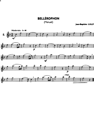 La Flûte Classique, Vol. 1:  Bellérophon