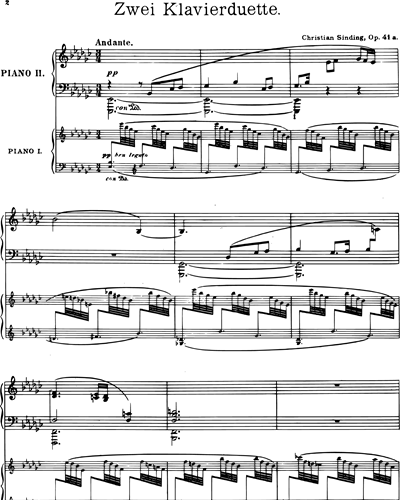 Duette, Op. 41a