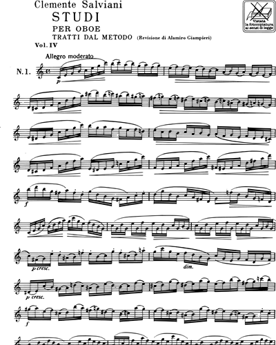 Studi per oboe Vol. 4
