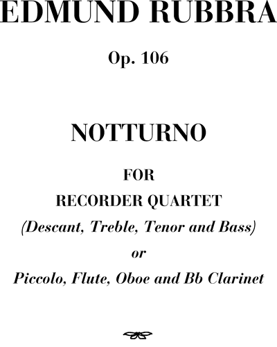 Notturno Op. 106