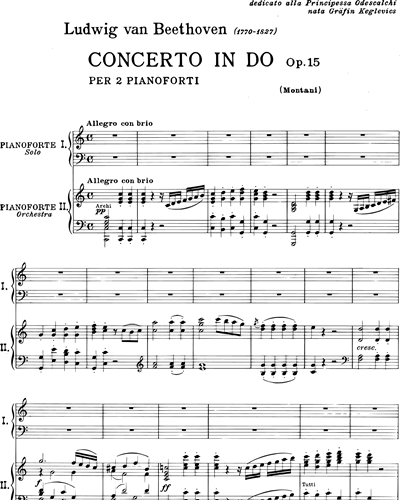 Concerto in Do Op. 15