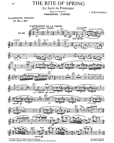 Piccolo Clarinet in D & Eb