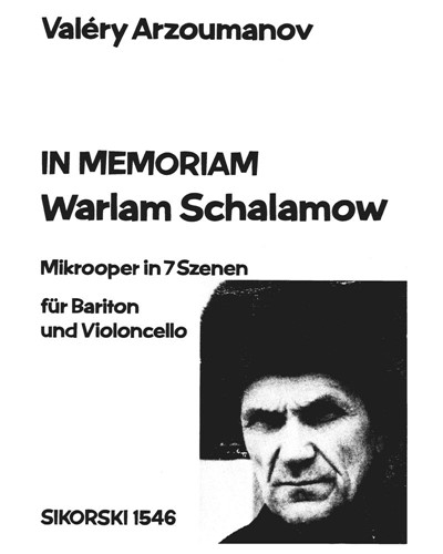 In Memoriam Varlam Shalamov
