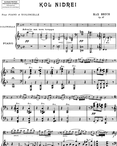 Kol Nidrei Op. 47 