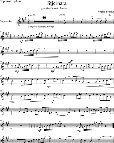 Soprano Saxophone (Alternative)