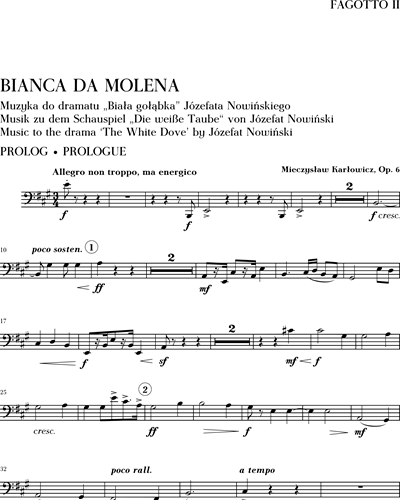 Bianca da Molena, op.6