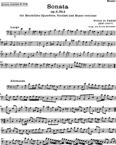 Sonata No. 4 in A minor