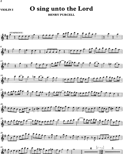 Violin 1 Transposed