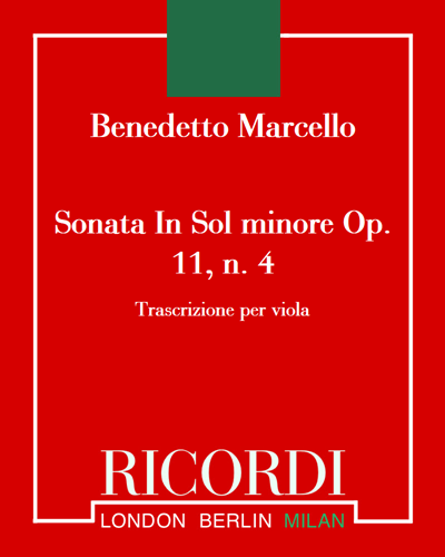 Sonata in Sol minore Op. 11, n. 4