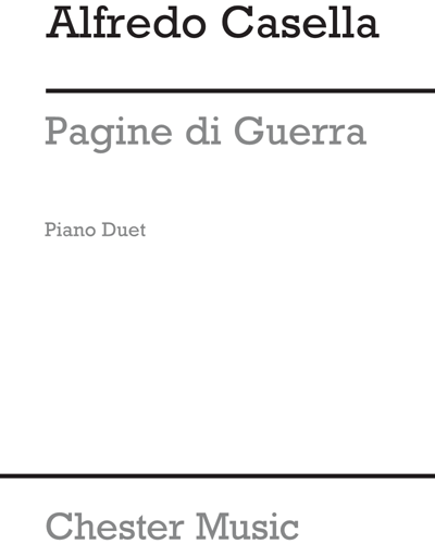 Pagine di Guerra (Arranged for Piano Four Hands)