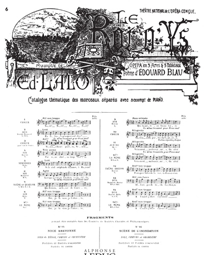 Air de Margared (No. 6 from 'Le Roi d'Ys')