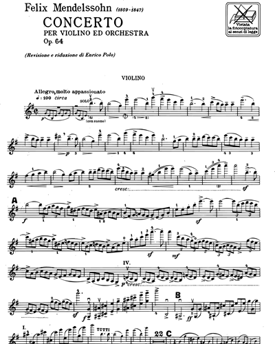 Concerto per violino e orchestra Op. 64