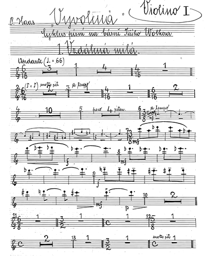 Vyvolená, op.8 (1923)