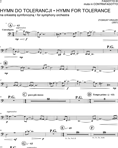 Bassoon 3/Contrabassoon