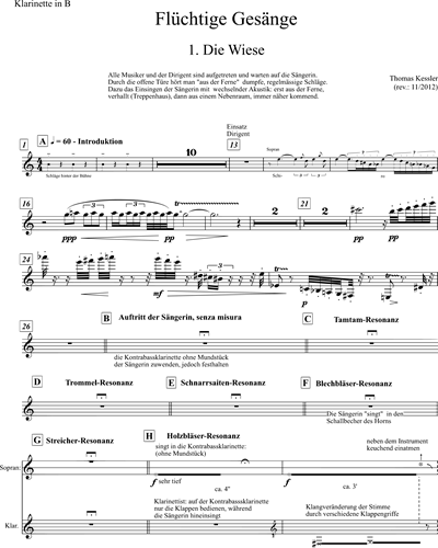 Clarinet in Bb/Bass Clarinet