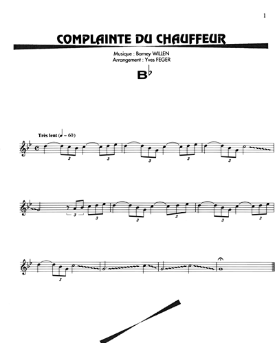 Jazz Time, Trompette Vol. 1
