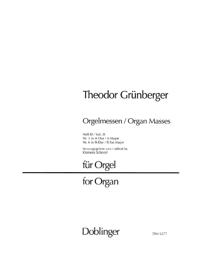Organ Masses, Volume 3