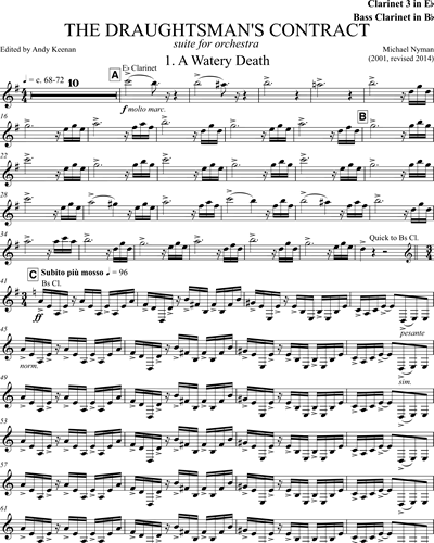 Clarinet in Eb/Bass Clarinet