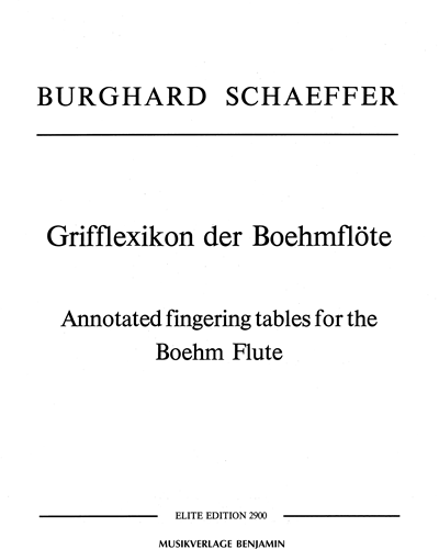 Annotated Fingering Tables for the Boehm Flute