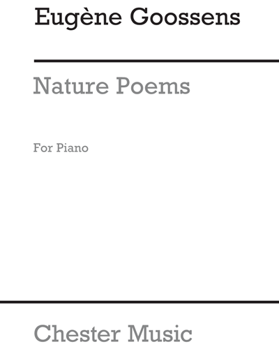 Nature Poems for Piano, Op. 25