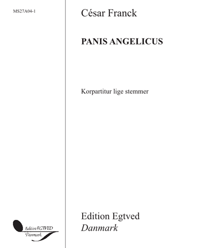 Panis angelicus (fra "Messe Solennelle")