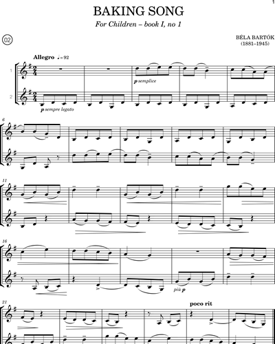 Duos & Trios for Clarinet