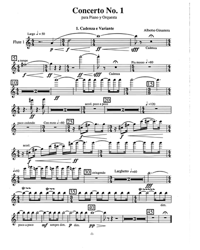 Piano Concerto No. 1, op. 28