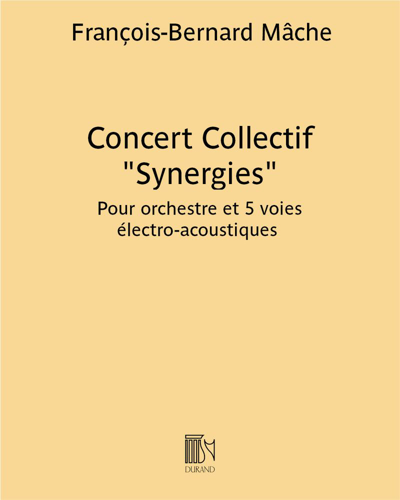 Concert Collectif "Synergies"