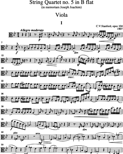 String Quartet No. 5 in B flat Major, Op. 104