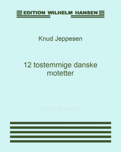 12 tostemmige danske motetter