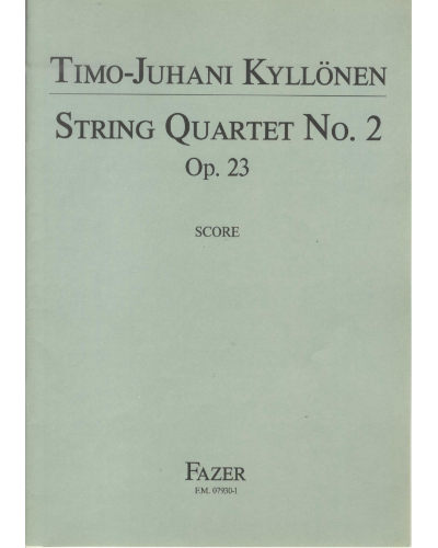 String Quartet No. 2, op. 23