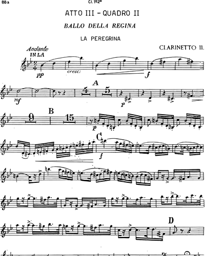Clarinet in A 2/Clarinet in C