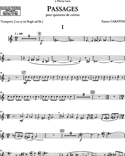 Trumpet in C 2/Bugle (Optional)