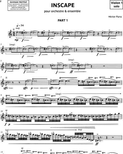 [Ensemble] Violin 1