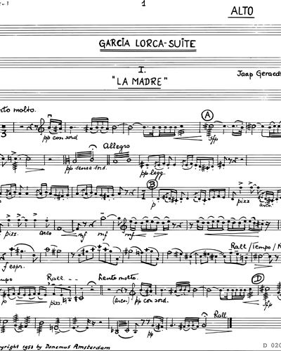 Garcia Lorca-Suite