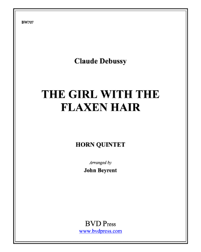 The Girl with the Flaxen Hair, op. 117 no. 8