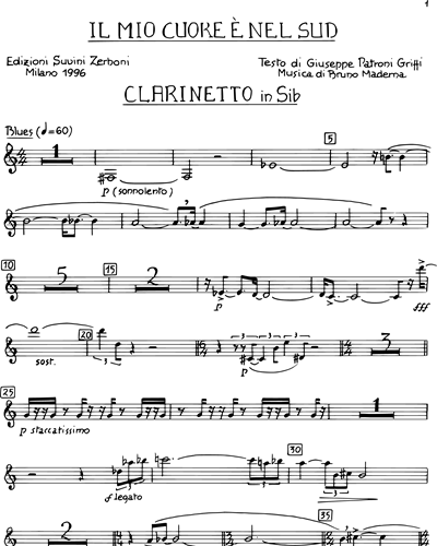 Clarinet in Bb