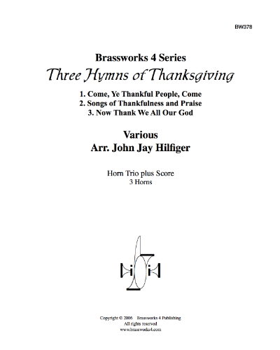3 Hymns of Thanksgiving