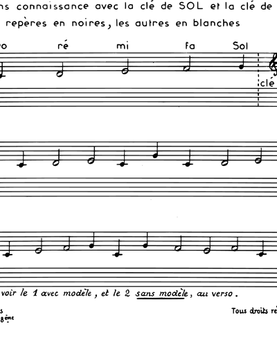 Solfege pratique, Vol. 1 Sheet Music by André Trillon | nkoda