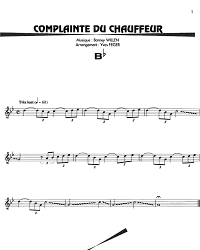 Soprano Saxophone (Alternative)/Tenor Saxophone (Alternative)