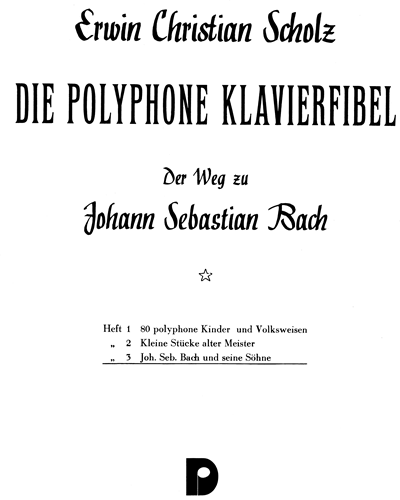 Die polyphone Klavierfibel, Volume 3