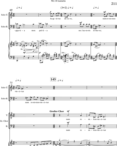 Chorus Score Part 9